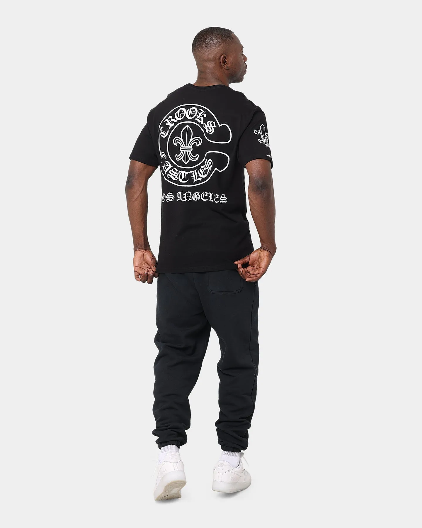 Day-to-Night Look Crooks & Castles Gothic C T-Shirt Black