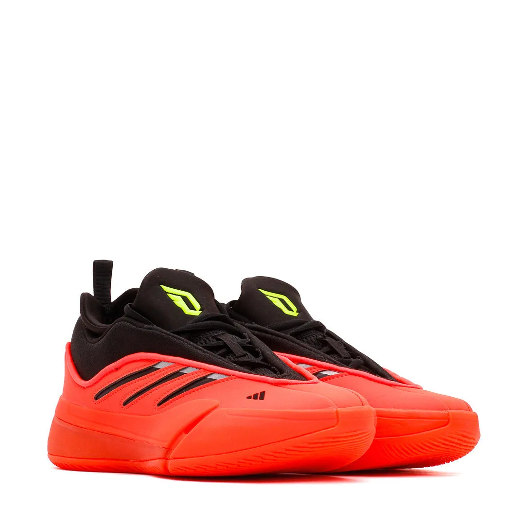 Breathable Inner Lining Sneakers Retro Design Adidas Basketball Men Dame 9 Low Red IE3627