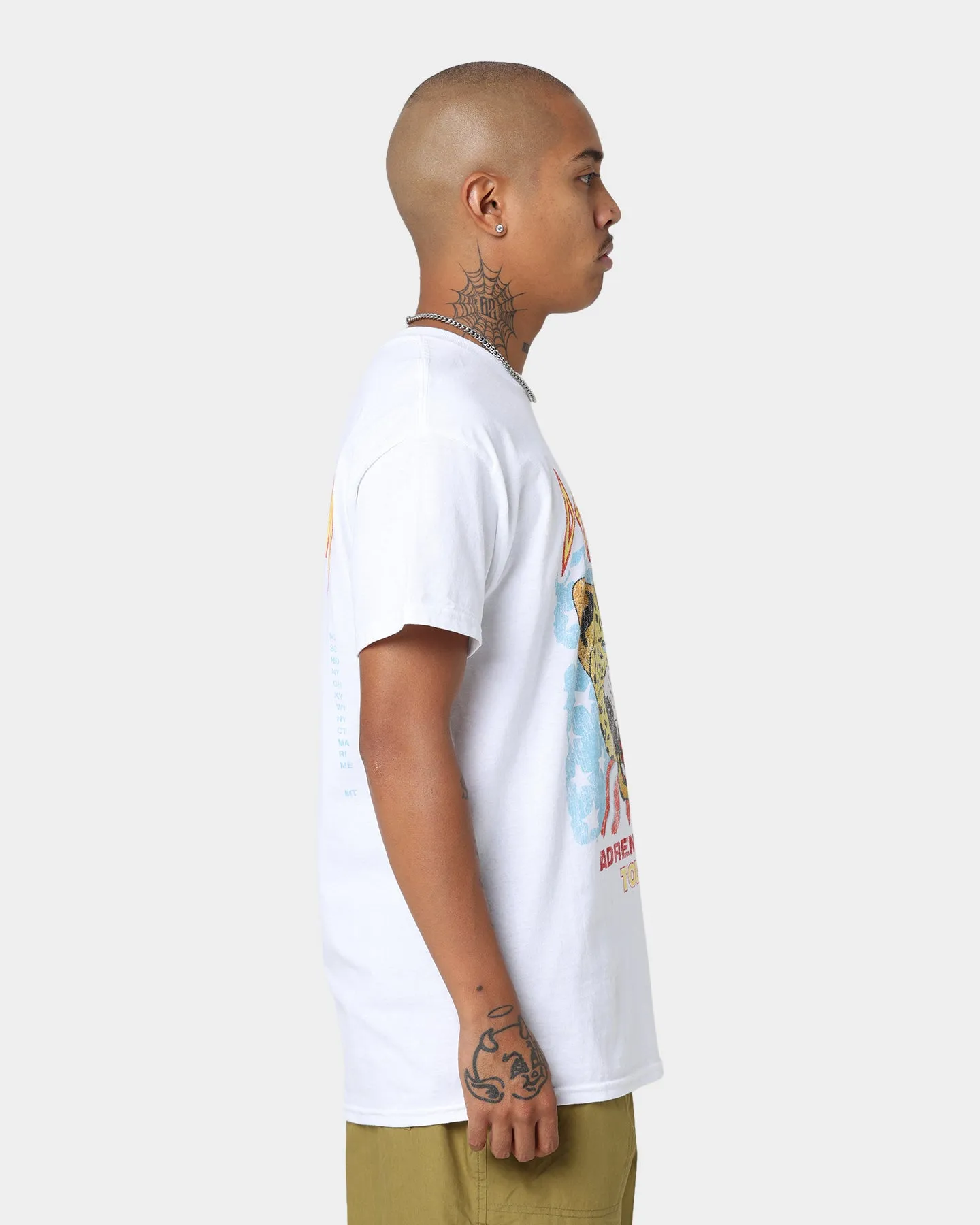 Seasonal top Def Leppard Adrenalize Tour T-Shirt White