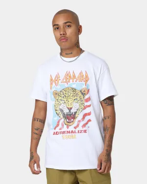 Def Leppard Adrenalize Tour T-Shirt White Active Look cyber monday