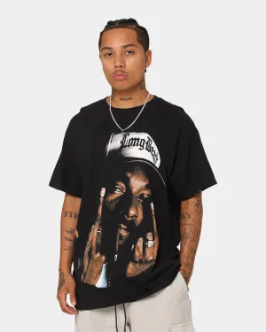 Snoop Dogg Face T-Shirt Black Soft Wear Comfy and Soft