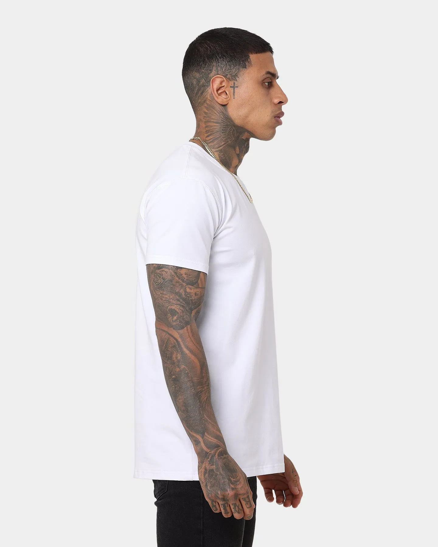 Emperor Apparel Essential Hustle T-Shirt White Street Casual Look
