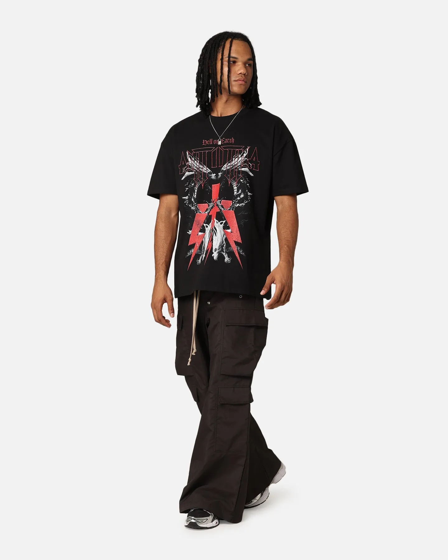 WrinkleFreeFabric The Anti Order Ares Vintage T-Shirt Black