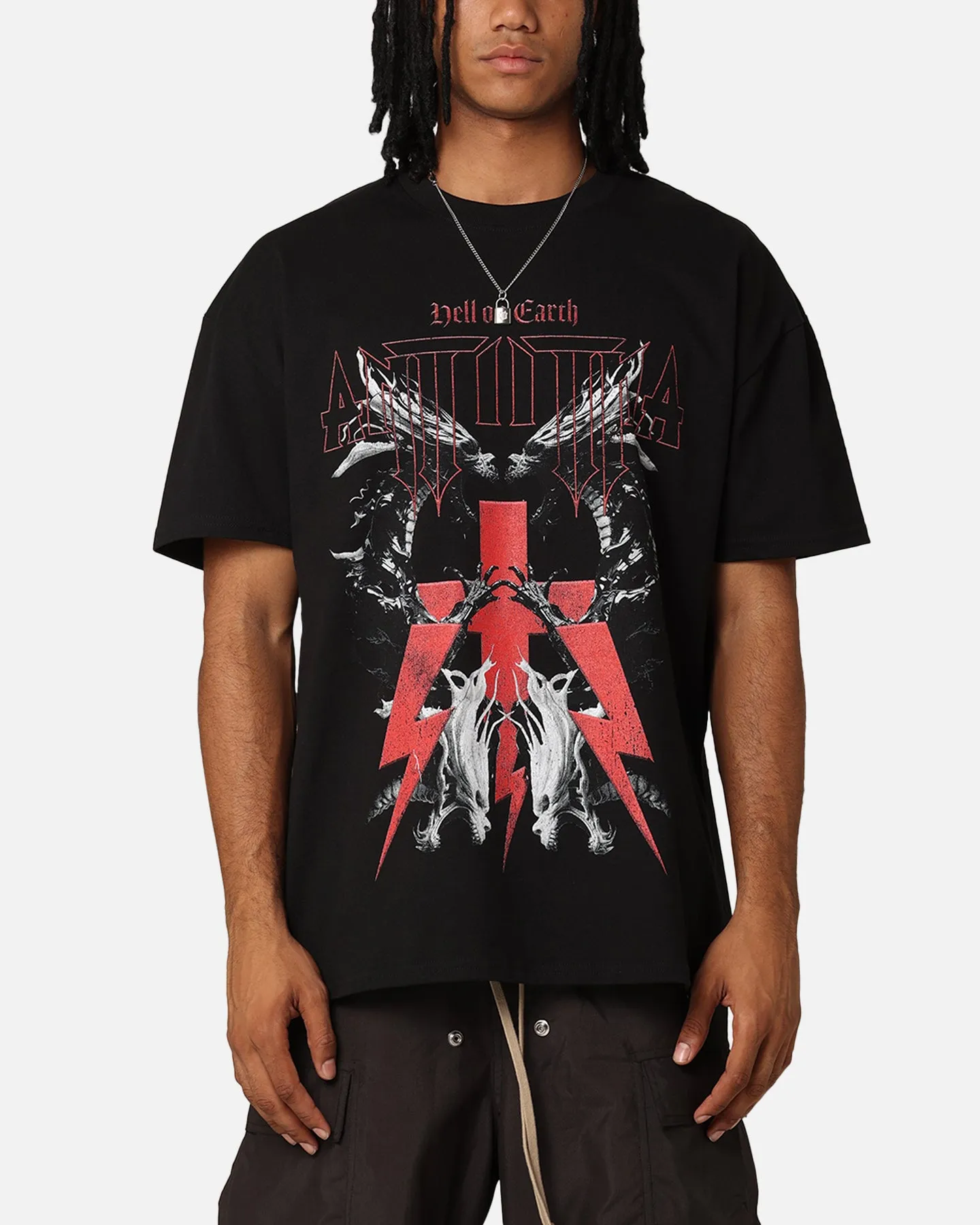 The Anti Order Ares Vintage T-Shirt Black Timeless Must-Have Plus size confidence