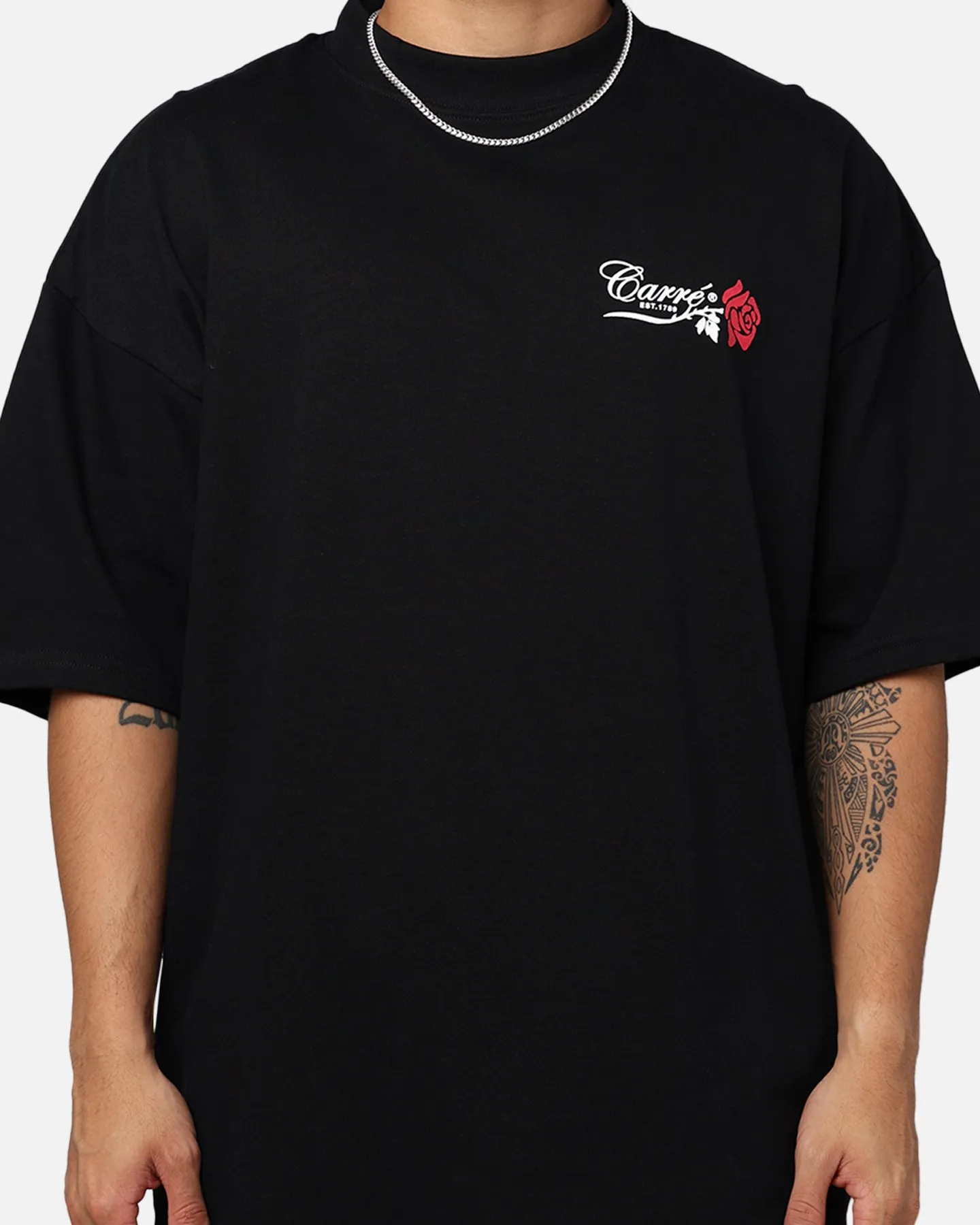 SlimFit Carr?? Rara Oversized T-Shirt Black