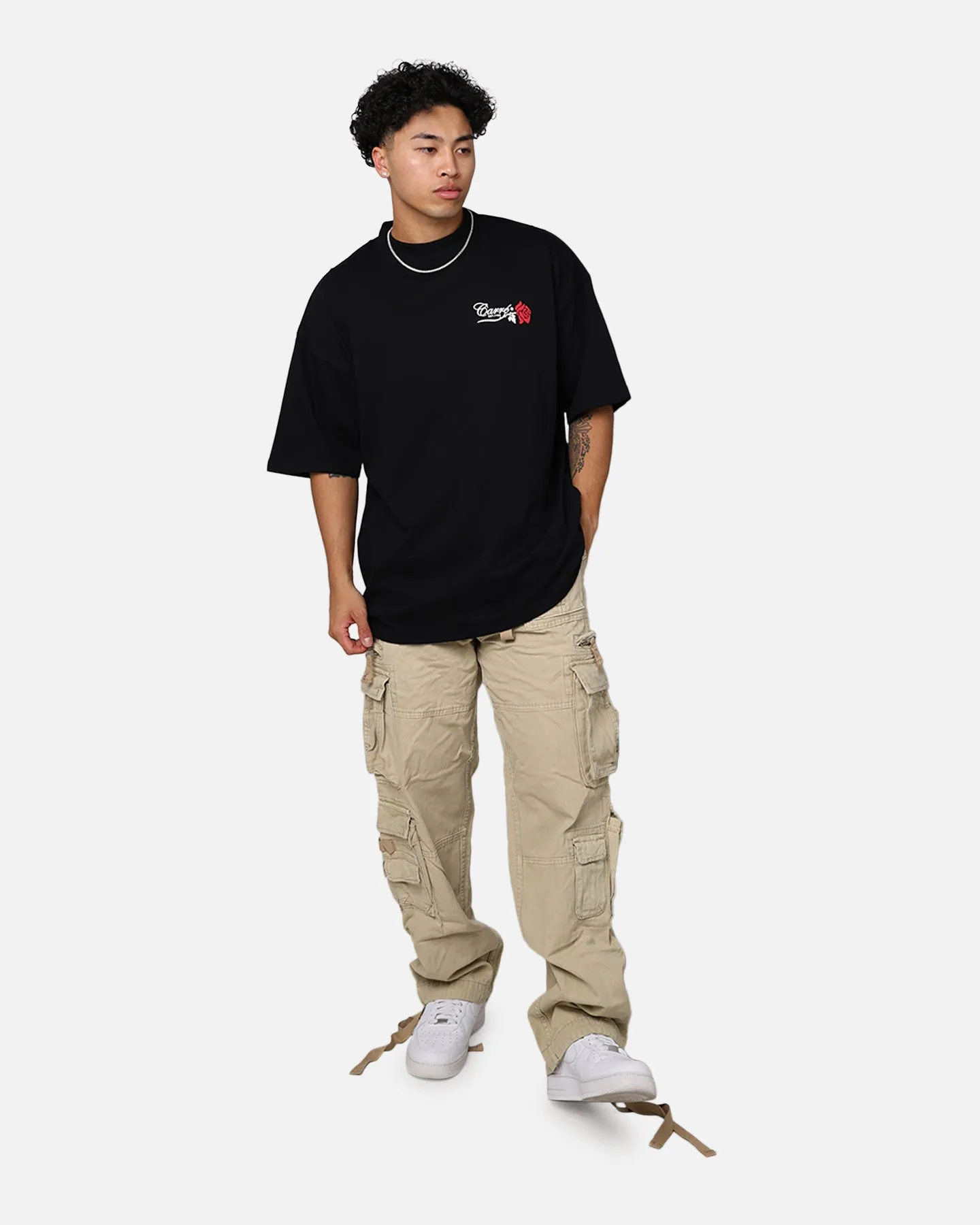 Travel Comfort Style Essential Casual Carr?? Rara Oversized T-Shirt Black