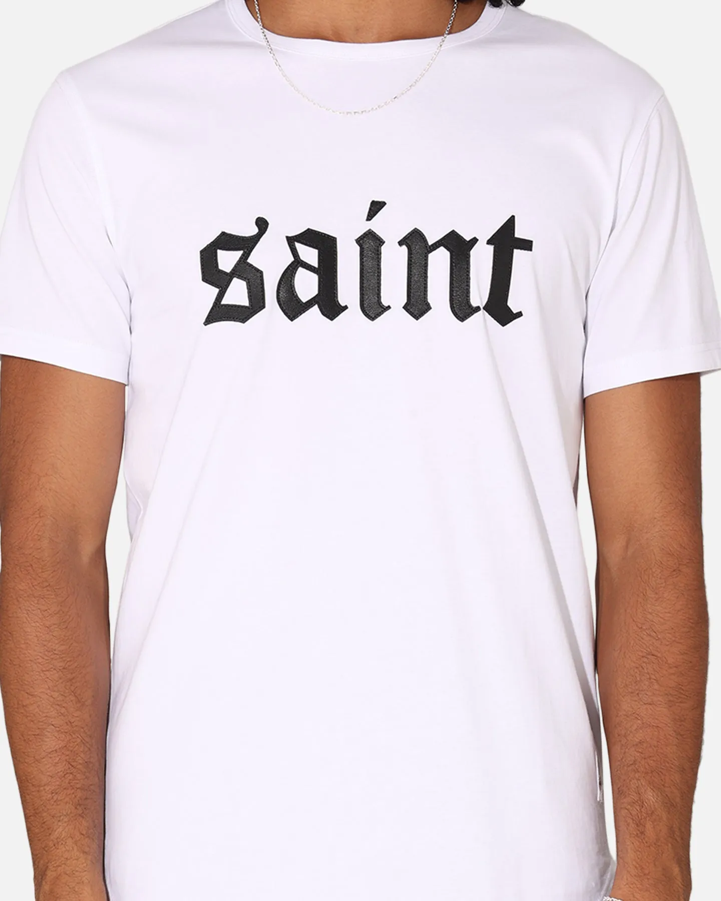 Saint Morta Cambronne El Duplo SS Tee White/Black Fashionable Piece Easy to Style