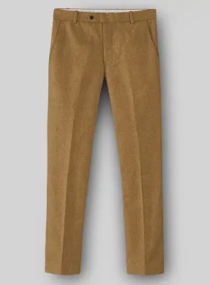 Naples Camel Tweed Pants Smart and Tailored