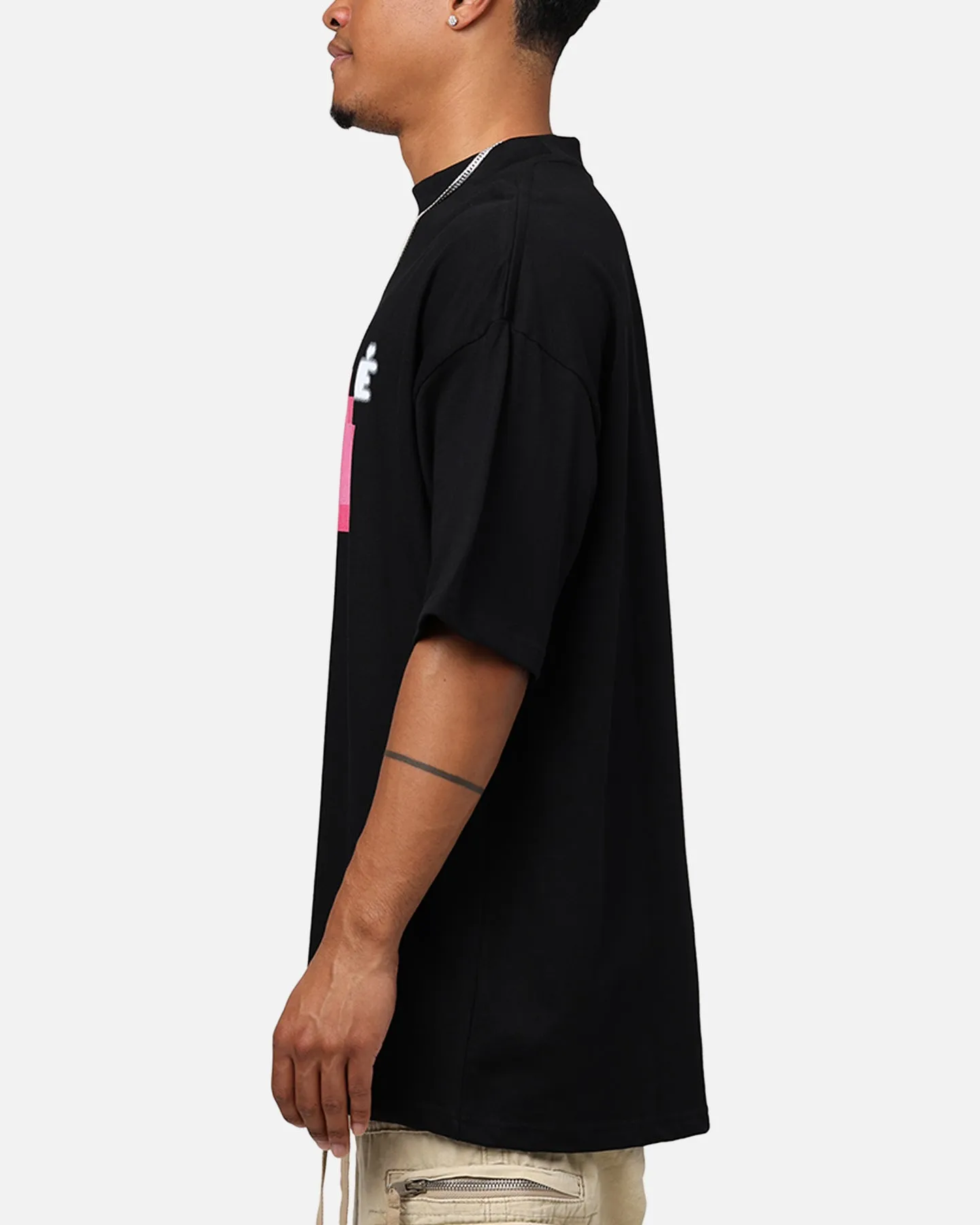 Cozy Wear Carre Digi Mock T-Shirt Black
