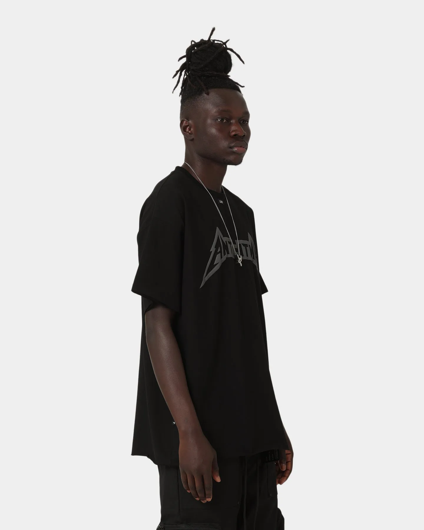 The Anti Order Heavy Metal Premium T-Shirt Black/Dark Grey Cool Vibes Denim combination