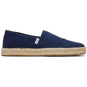 TOMS Mens Alpargata Rope 2.0 Shoe Navy Shock Diffusing Plate