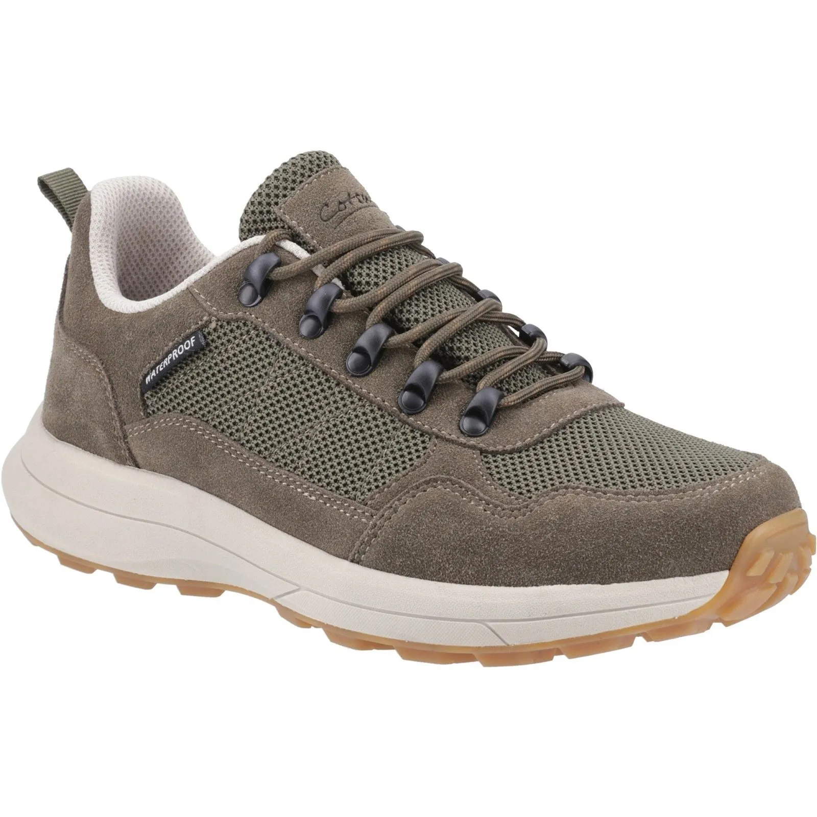 Cotswold Mens Elmfield Shoe Khaki Resort Mood