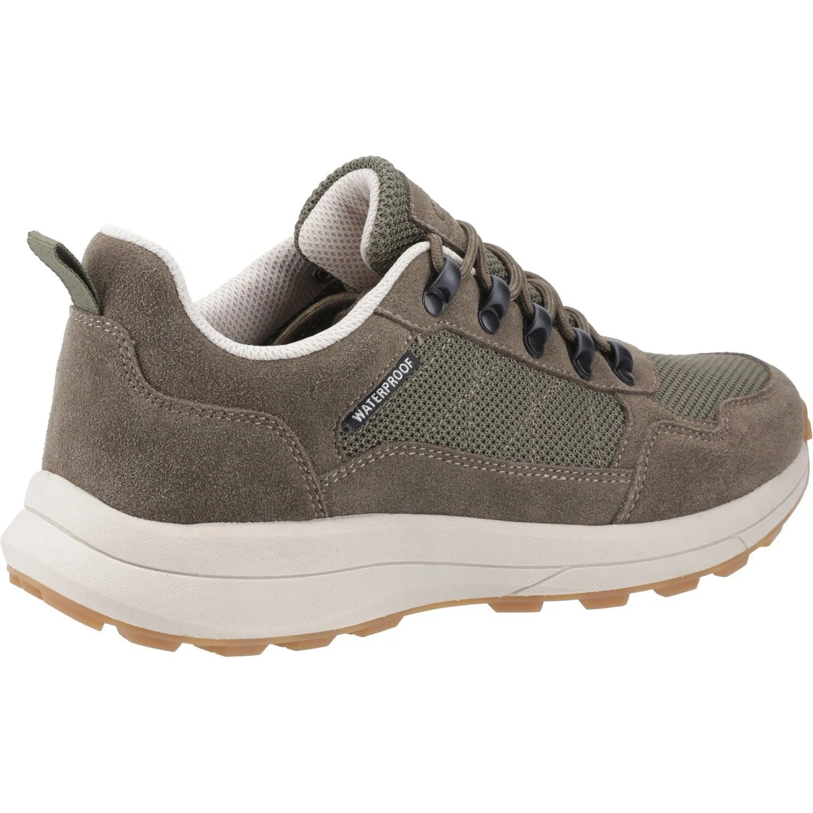 Cotswold Mens Elmfield Shoe Khaki Orthopedic Friendly Design Style Base