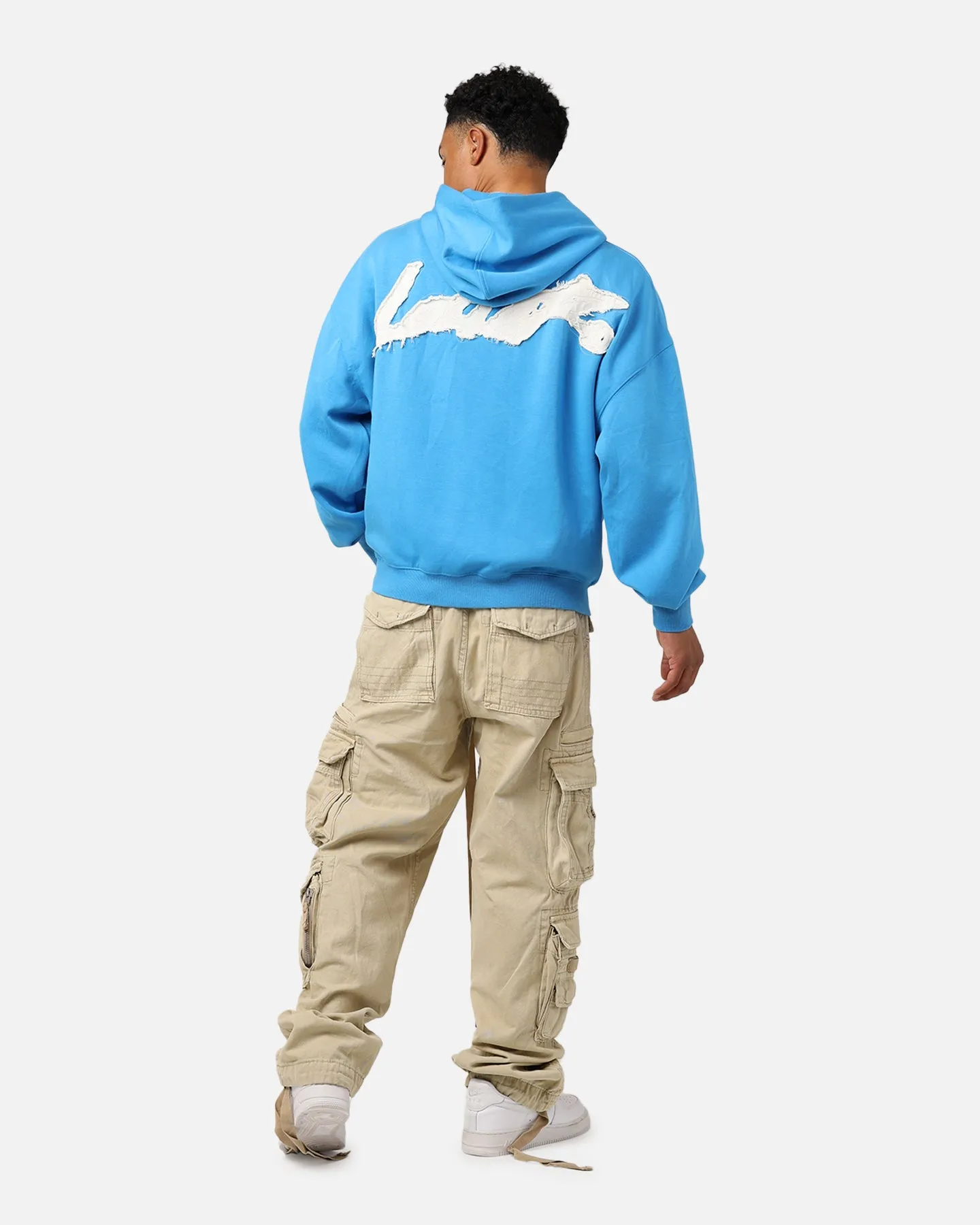 Bright and Bold Loiter Chroma Premium Hoodie Blue