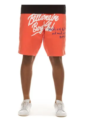Billionaire Boys Club Living Coral Celestial Short Modern Look