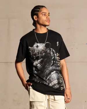 Saint Morta Ancients Lafayette T-Shirt Black Smooth Look Lightweight Style