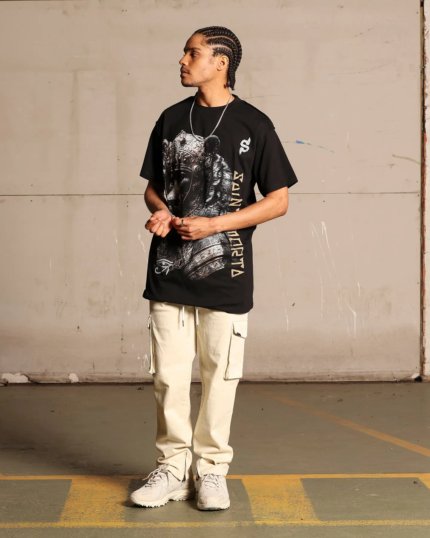Chic Vibes Limited Edition Saint Morta Ancients Lafayette T-Shirt Black