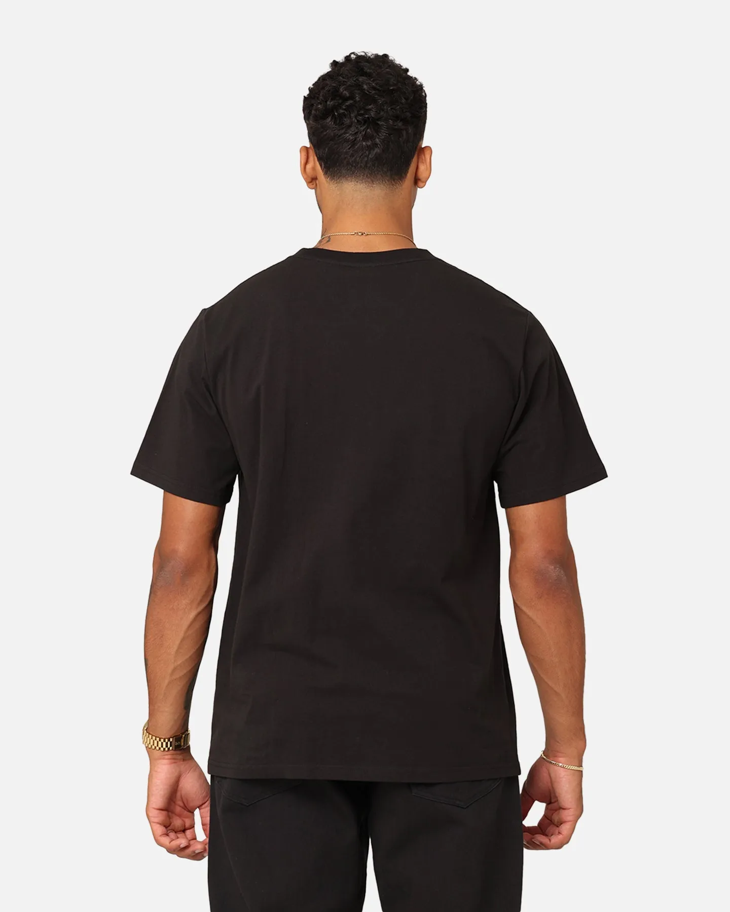 Playboy Playboy Lockup T-Shirt Black Friction Free Inner Lining