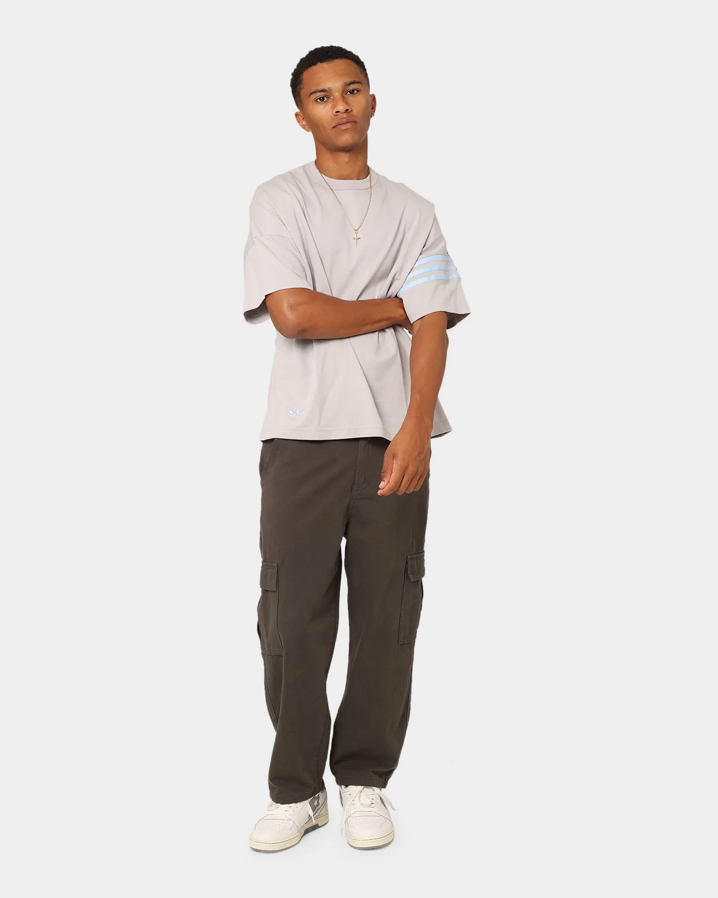 Adidas New C T-Shirt Grey Two Comfy Vibes casual top