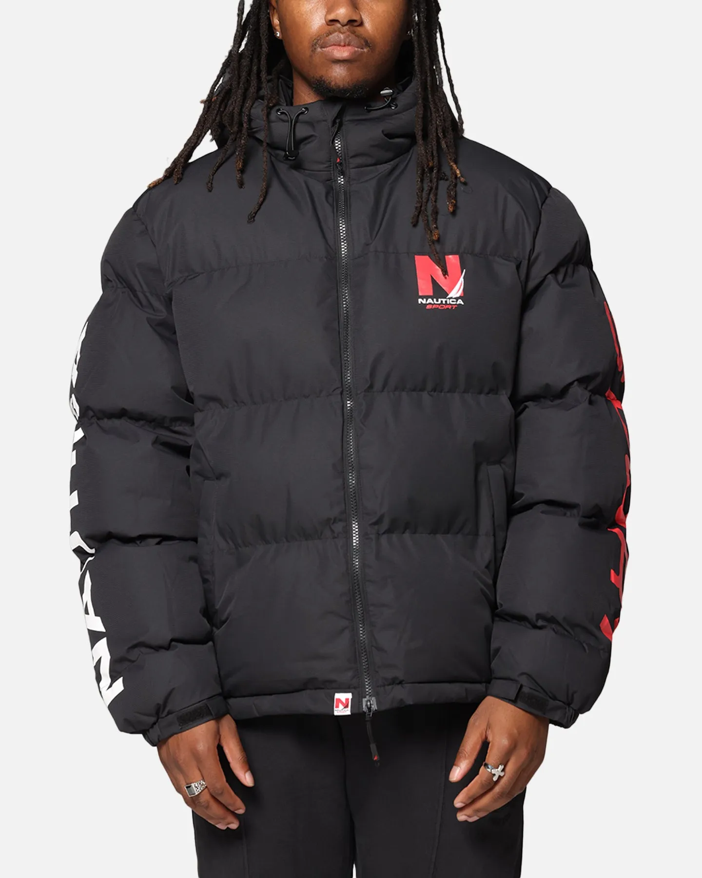 Nautica Sedona Padded Jacket Black Hazard Temperature Adaptive Fabric