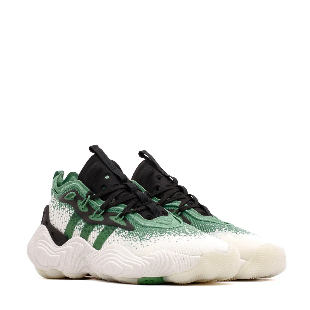 Adidas Basketball Men Trae Young 3 White Green IE2703 Traction Outsole