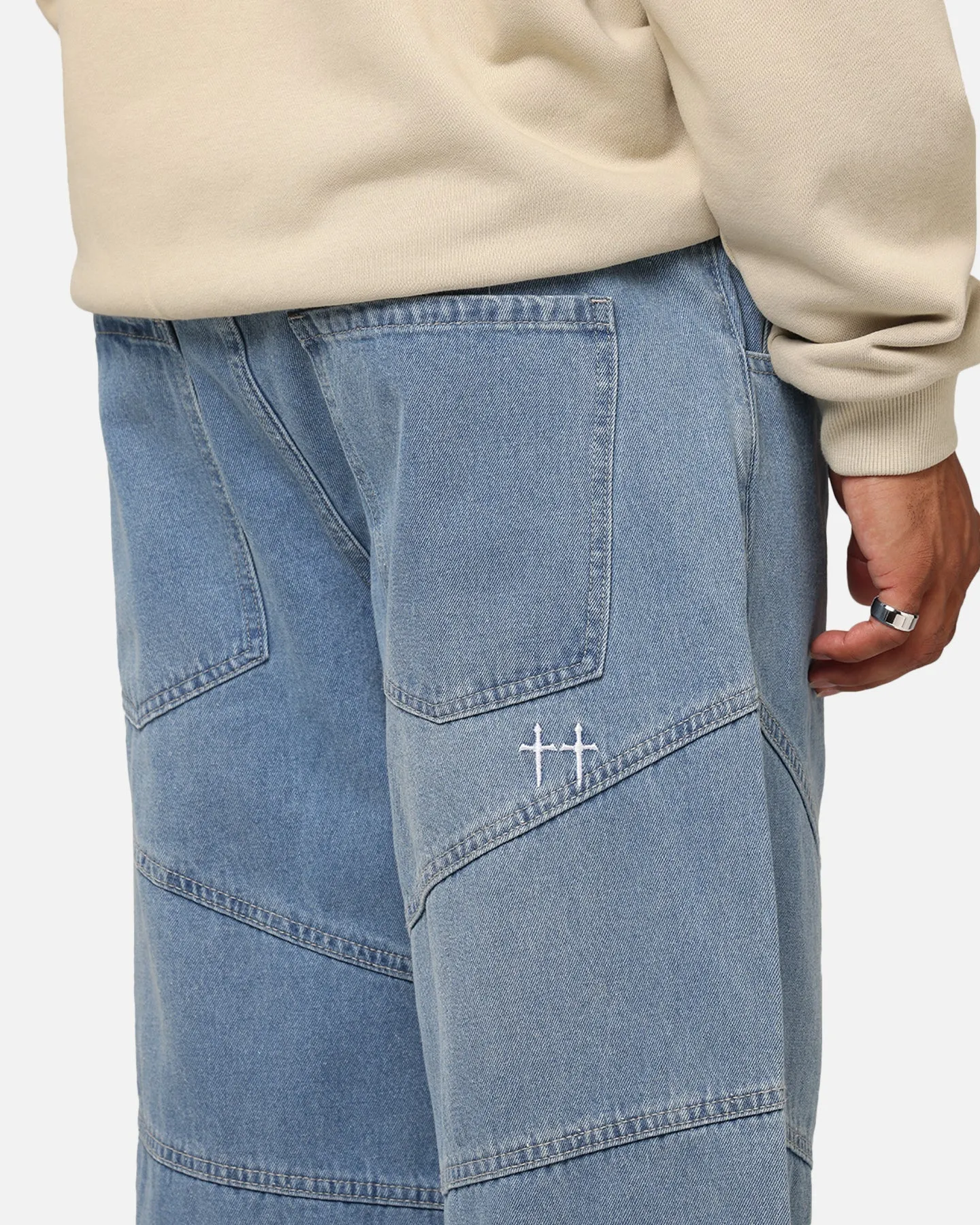 UVProtection Saint Morta Amplus Armoury Jeans Mid Blue
