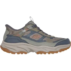 Skechers Mens Vigor AT Hiking Shoes Olive/Grey Dry Walk