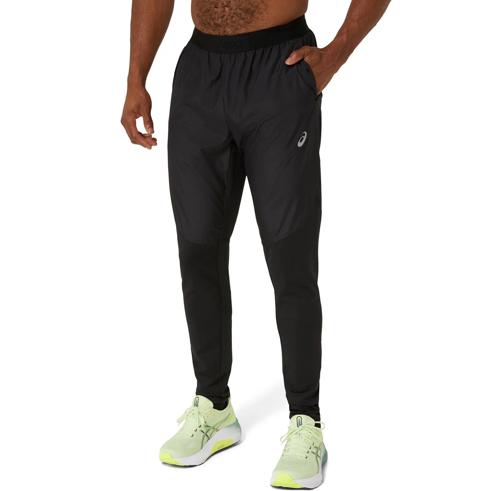 Muscle Support Stretch Active Pants Asics Road Mens Pants