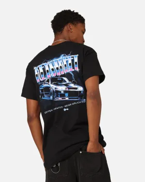 UV protection layer Key Street Air Brushed T-Shirt Black