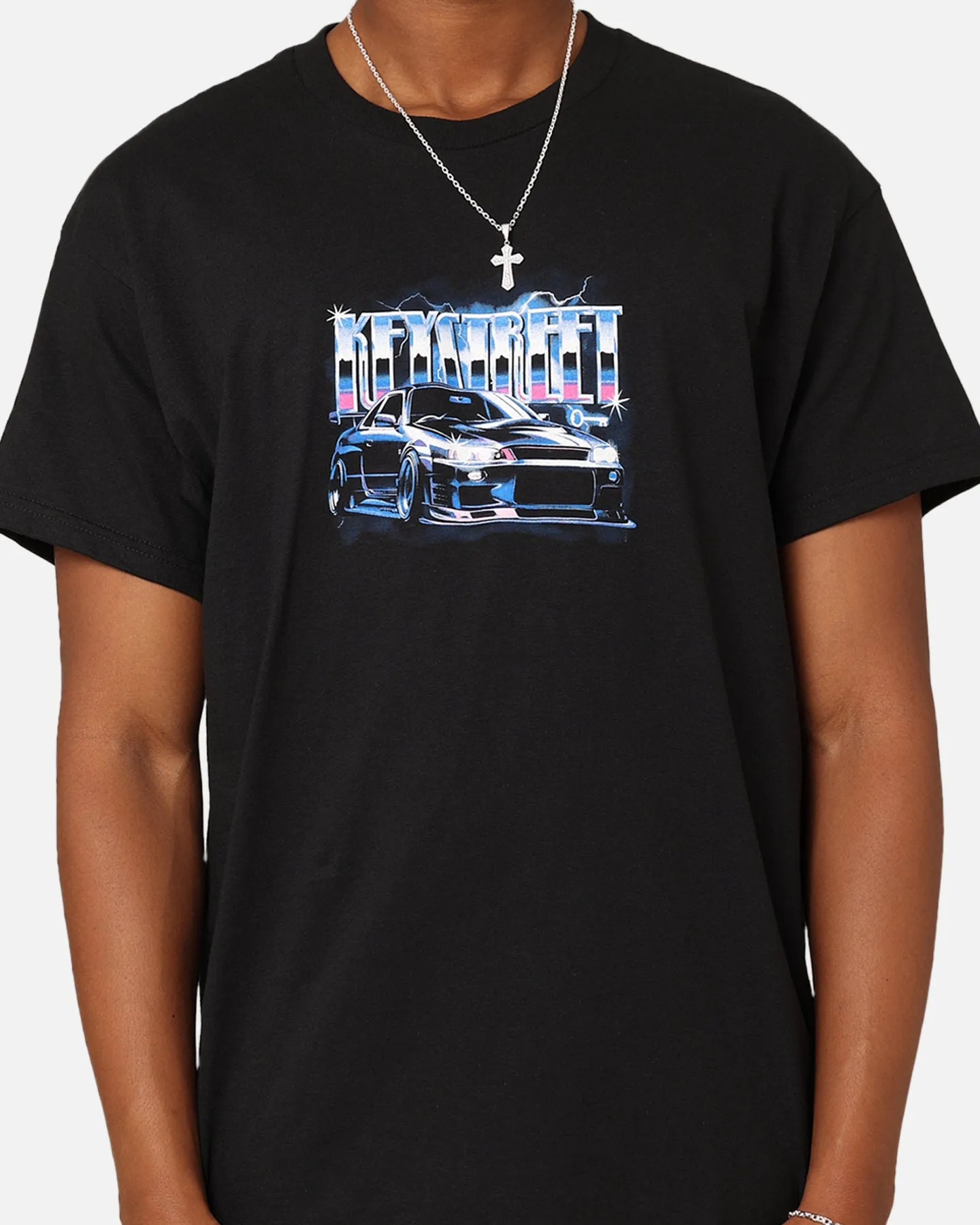 Subtle Details Key Street Air Brushed T-Shirt Black