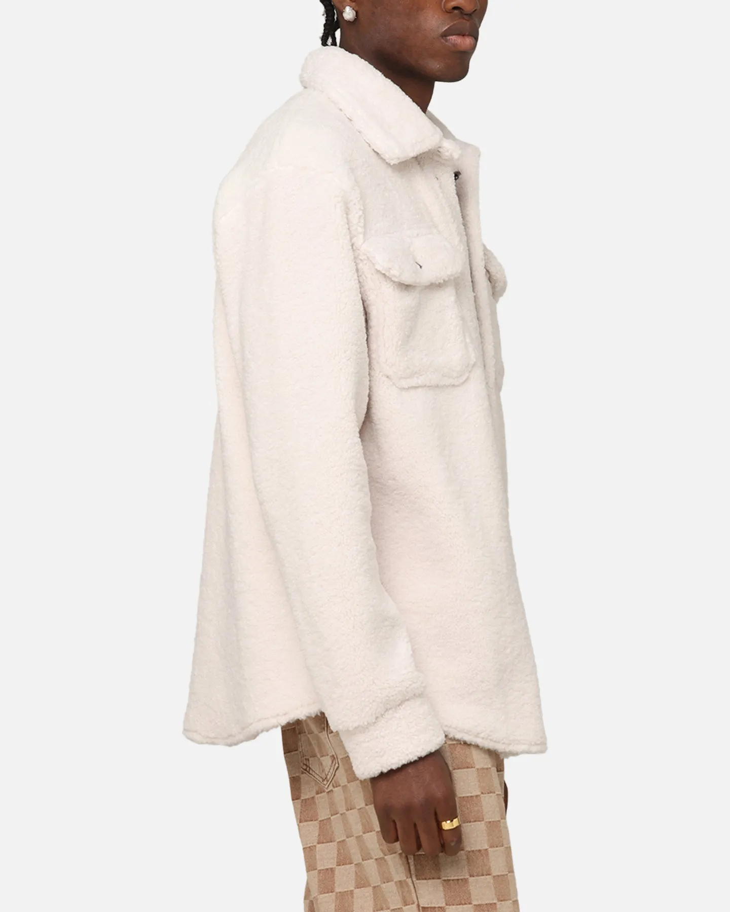 Authorize Relax XXIII Shearling Fur Jacket Cream