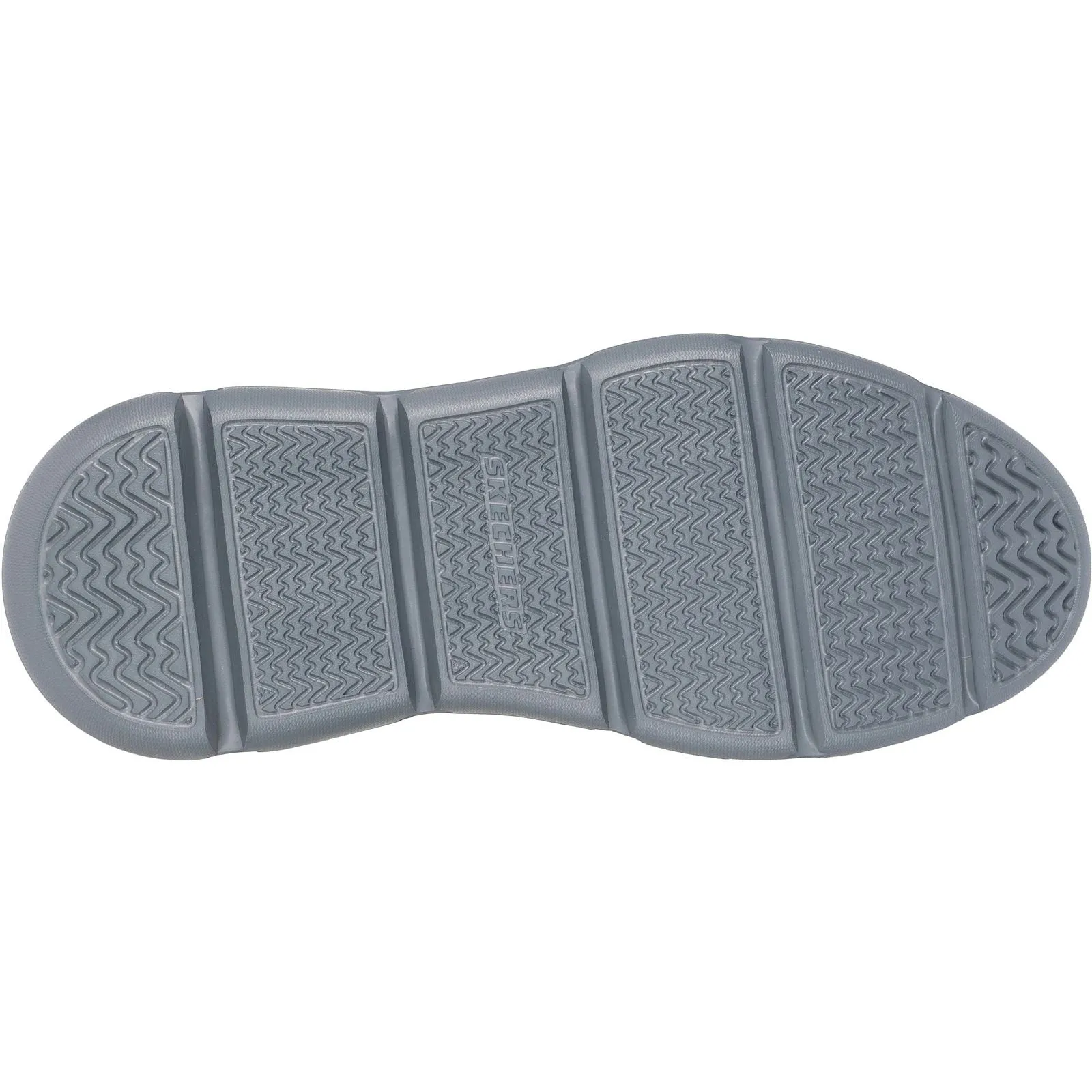 Skechers Mens Garza Duran Shoe Black Soft Land