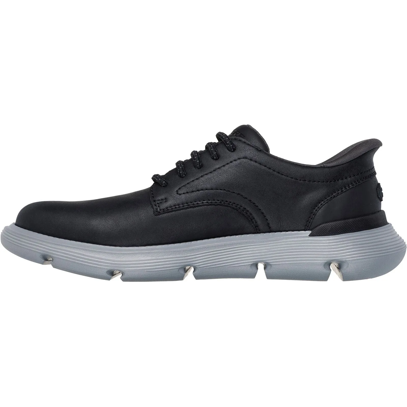 Skechers Mens Garza Duran Shoe Black Step Light Padded Comfort Wellness Seekers