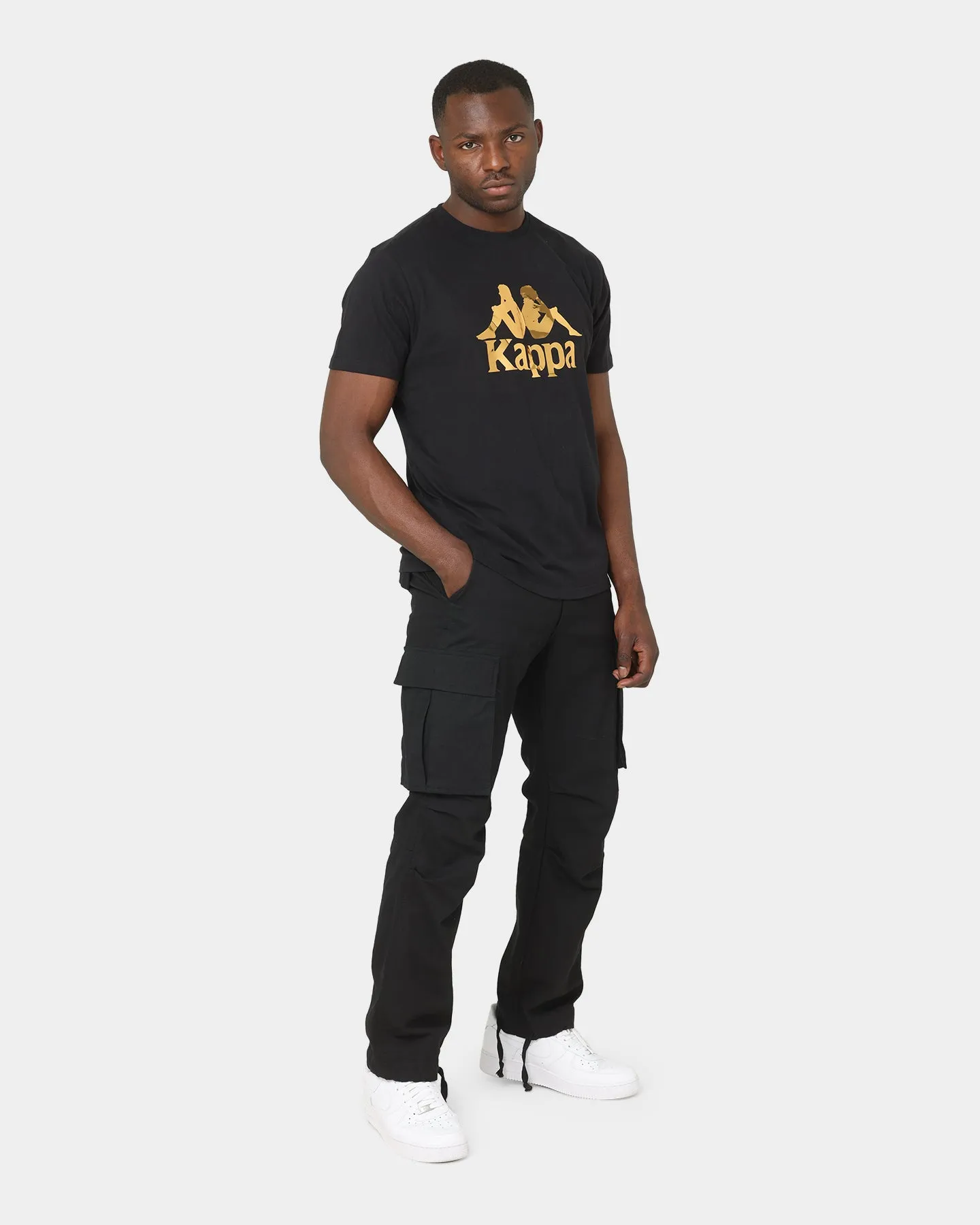 Chill Wear Kappa Authentic David T-Shirt Black