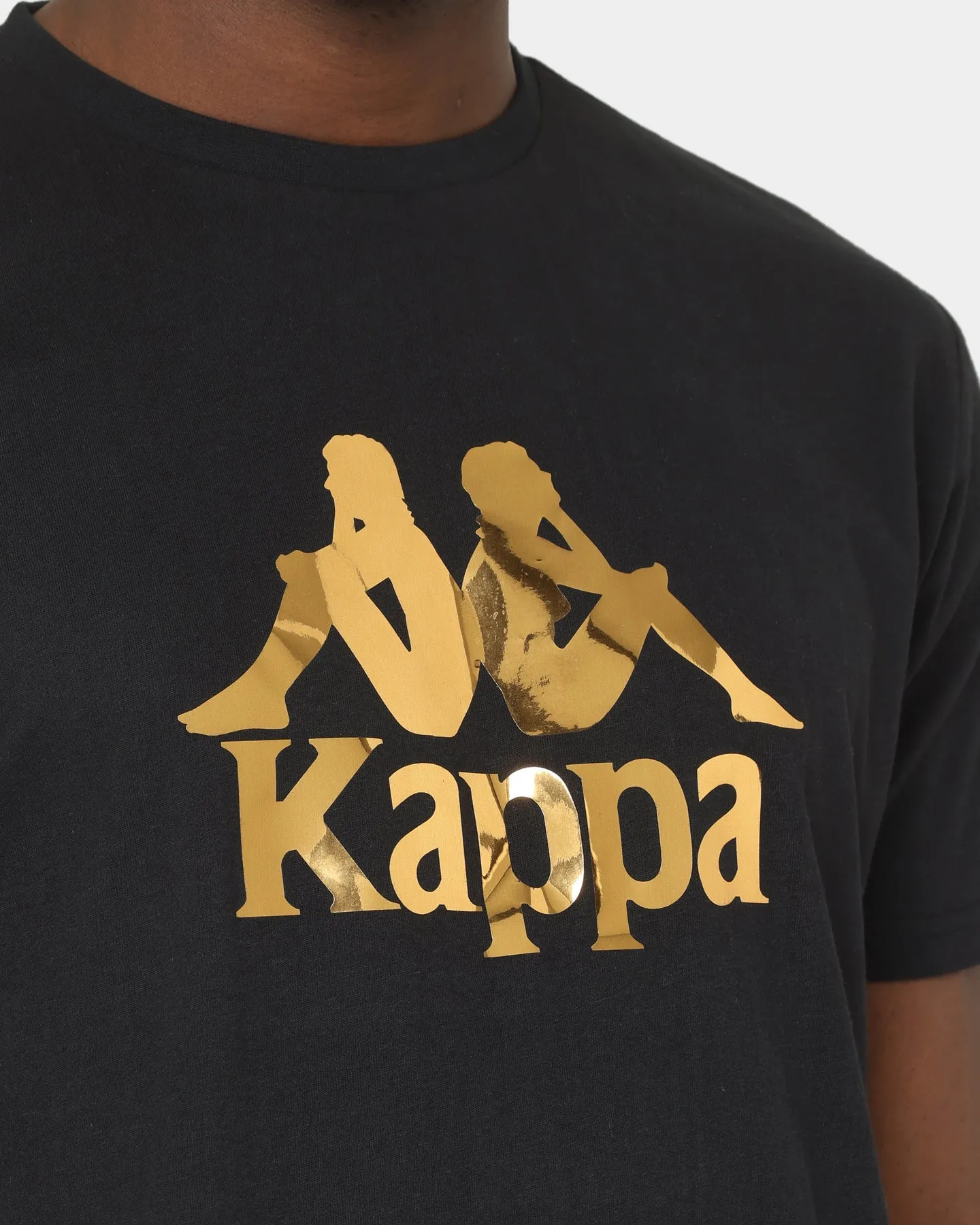 shopping Kappa Authentic David T-Shirt Black
