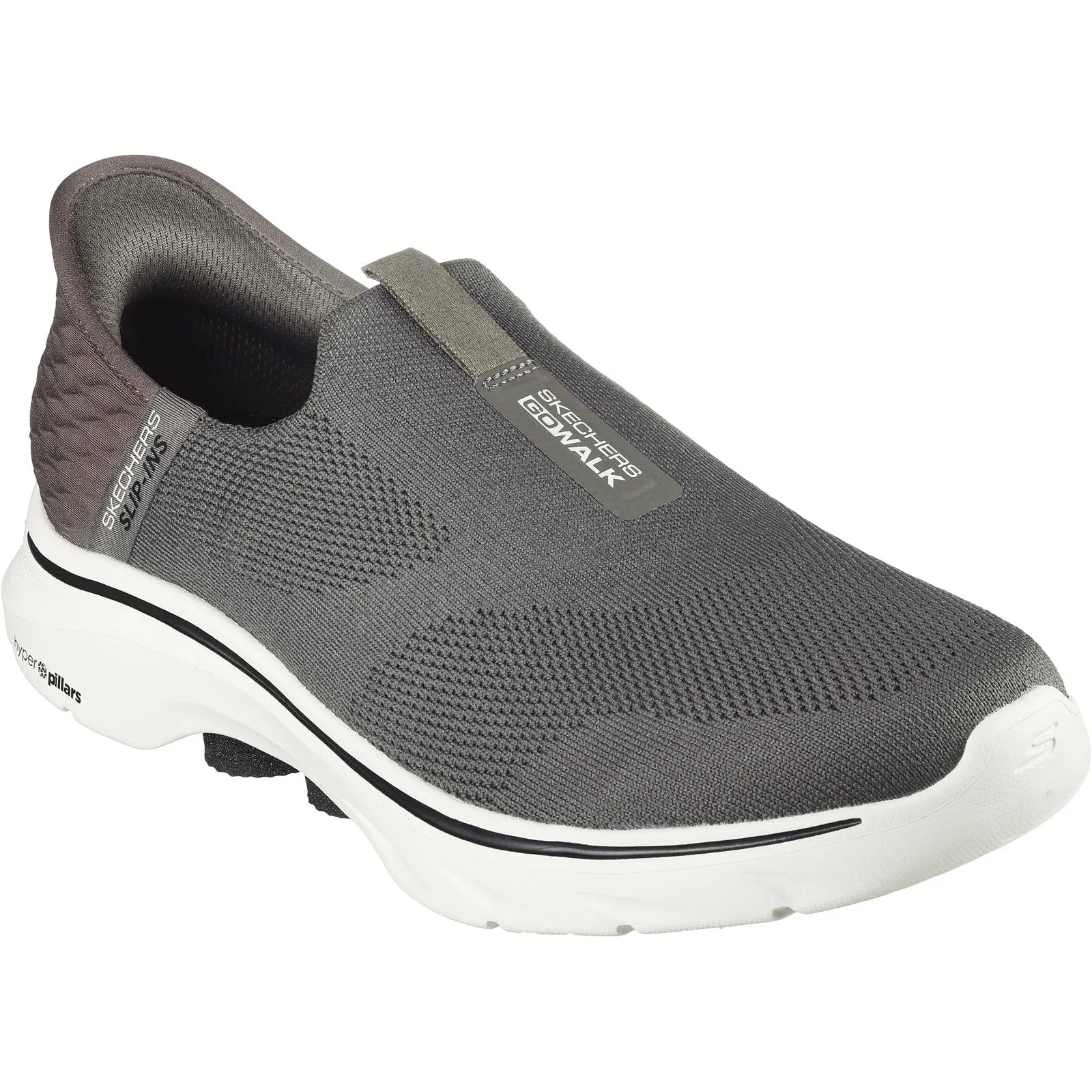 Ergonomic Cold Weather Swim Ready Skechers Mens Skechers Slip-ins: GO WALK 7 - Easy On 2 Shoes Brown
