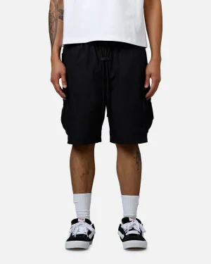 The Anti Order Anti Military Cargo Shorts Black Sweat Wicking Fabric