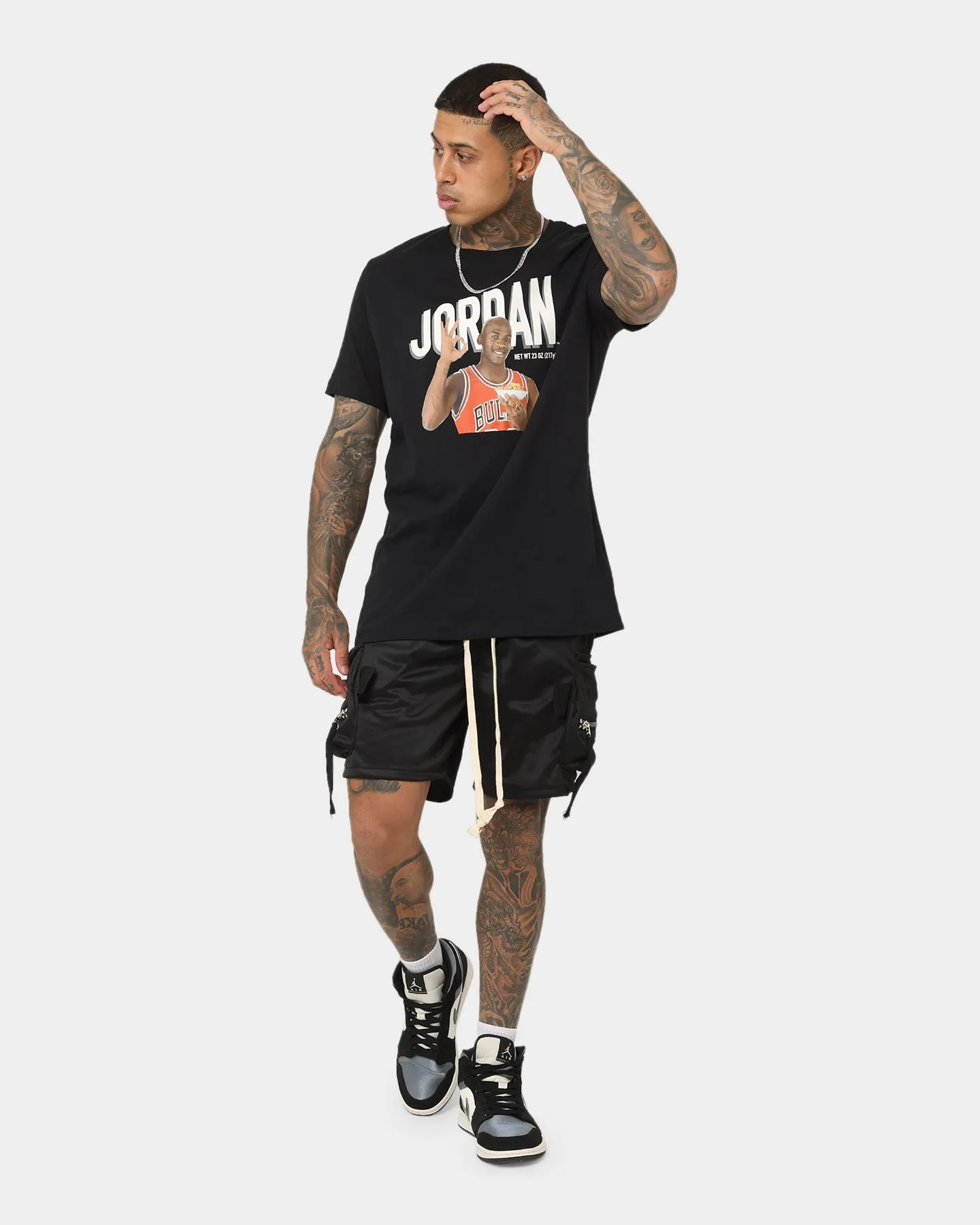 Jordan Flight MVP Photo T-Shirt Black/Phantom Durable Style