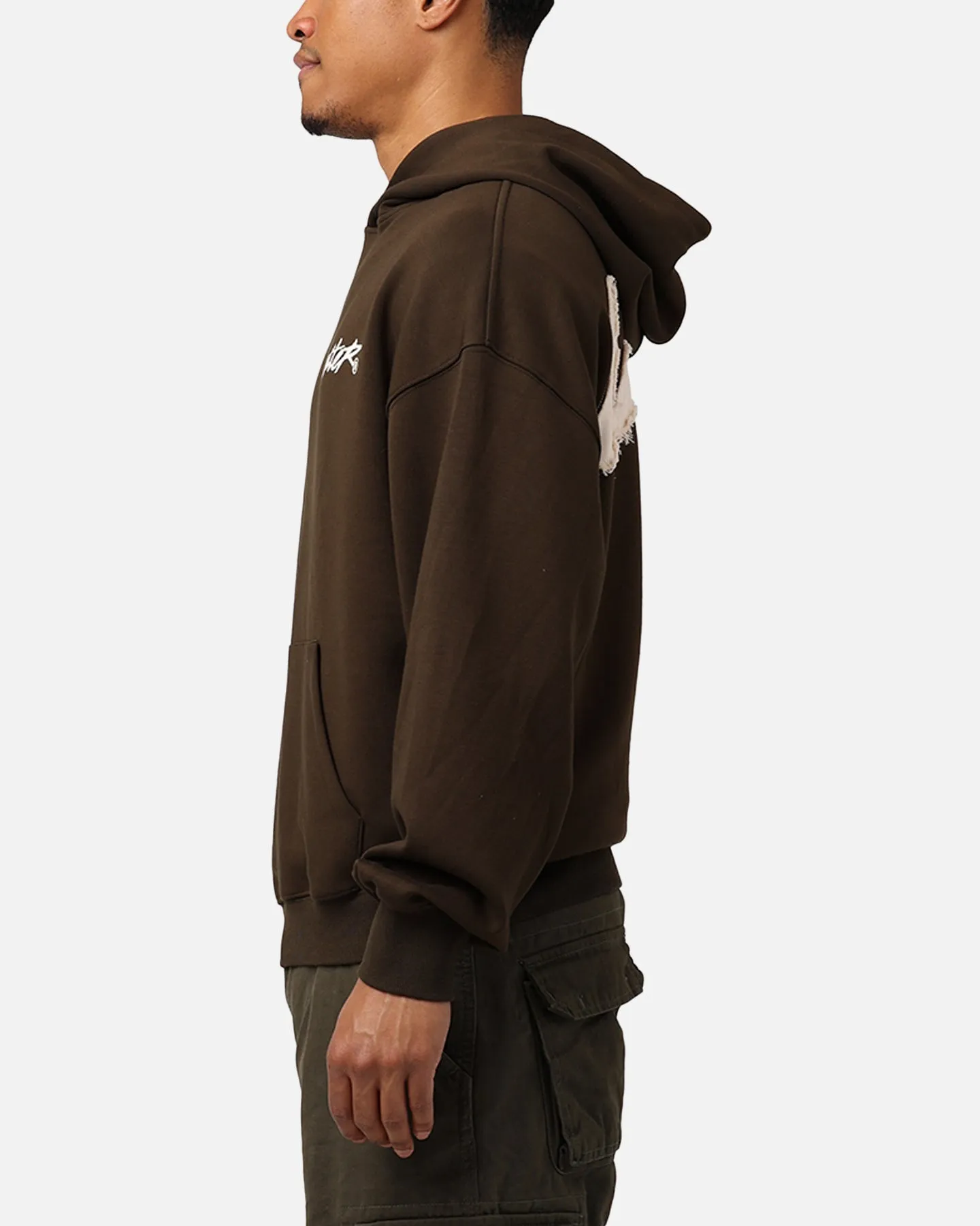 Functional Style Loiter Chroma Premium Hoodie Dark Chocolate