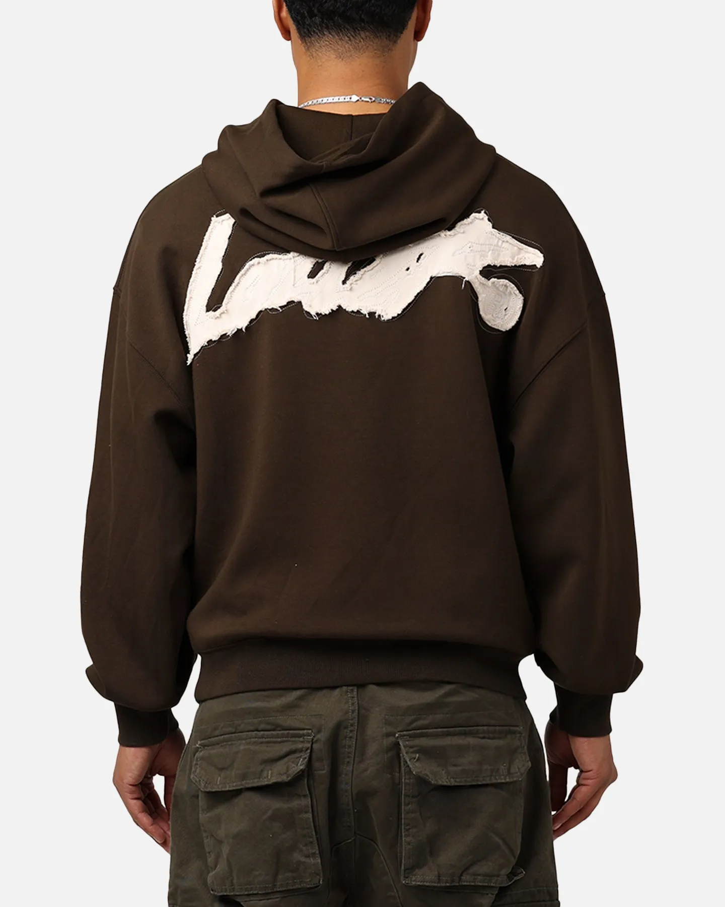 Casual Everyday Comfortable All Day Wear Loiter Chroma Premium Hoodie Dark Chocolate