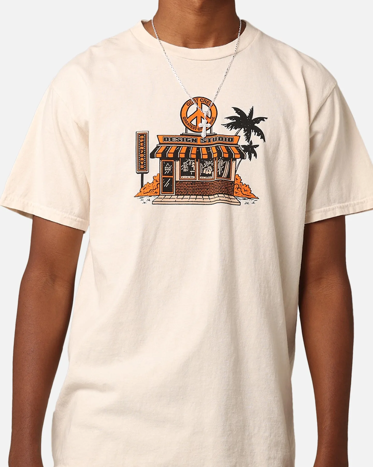 Goat Crew Design Studios T-Shirt Off White Urban Casual