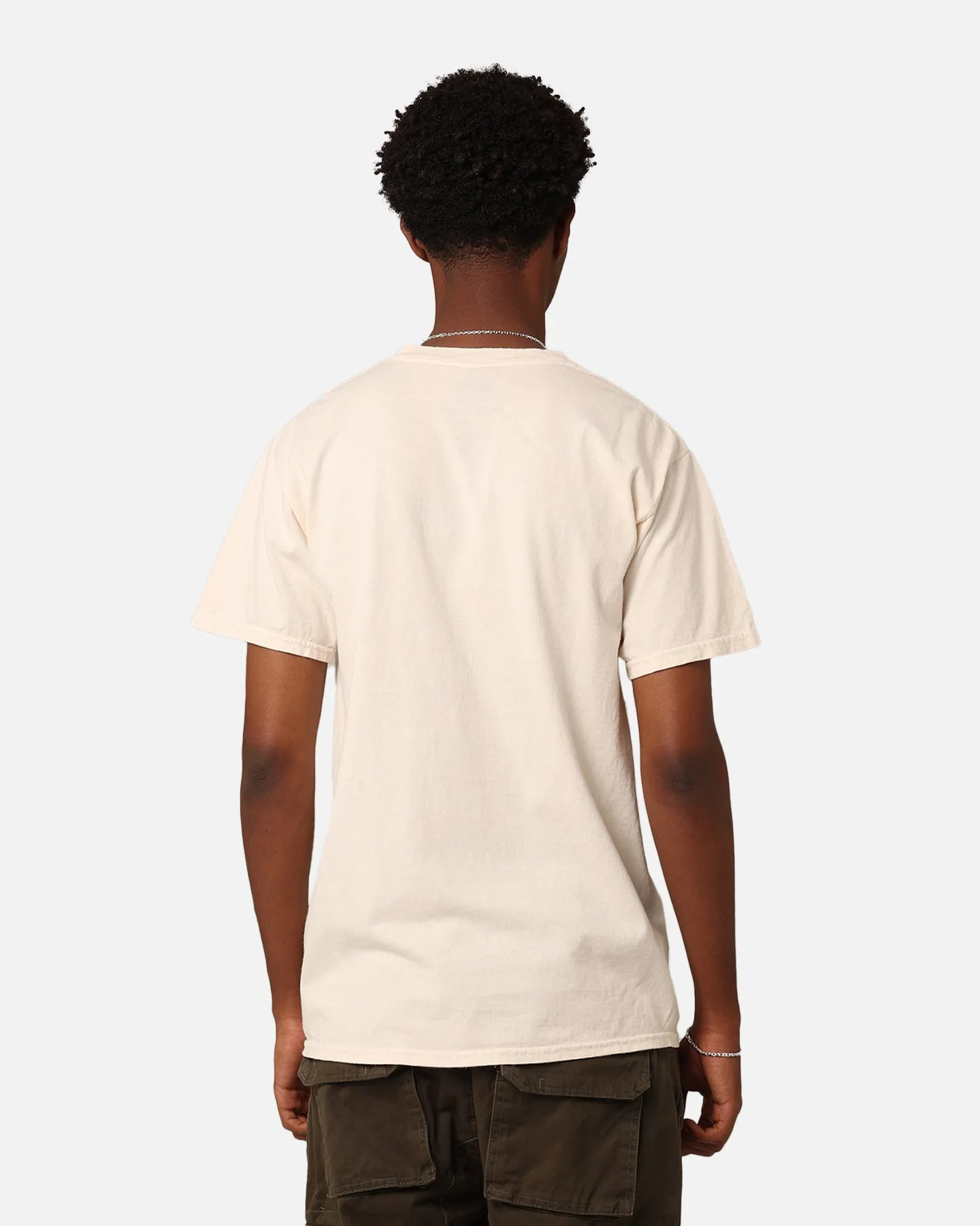 Fun Prints Goat Crew Design Studios T-Shirt Off White