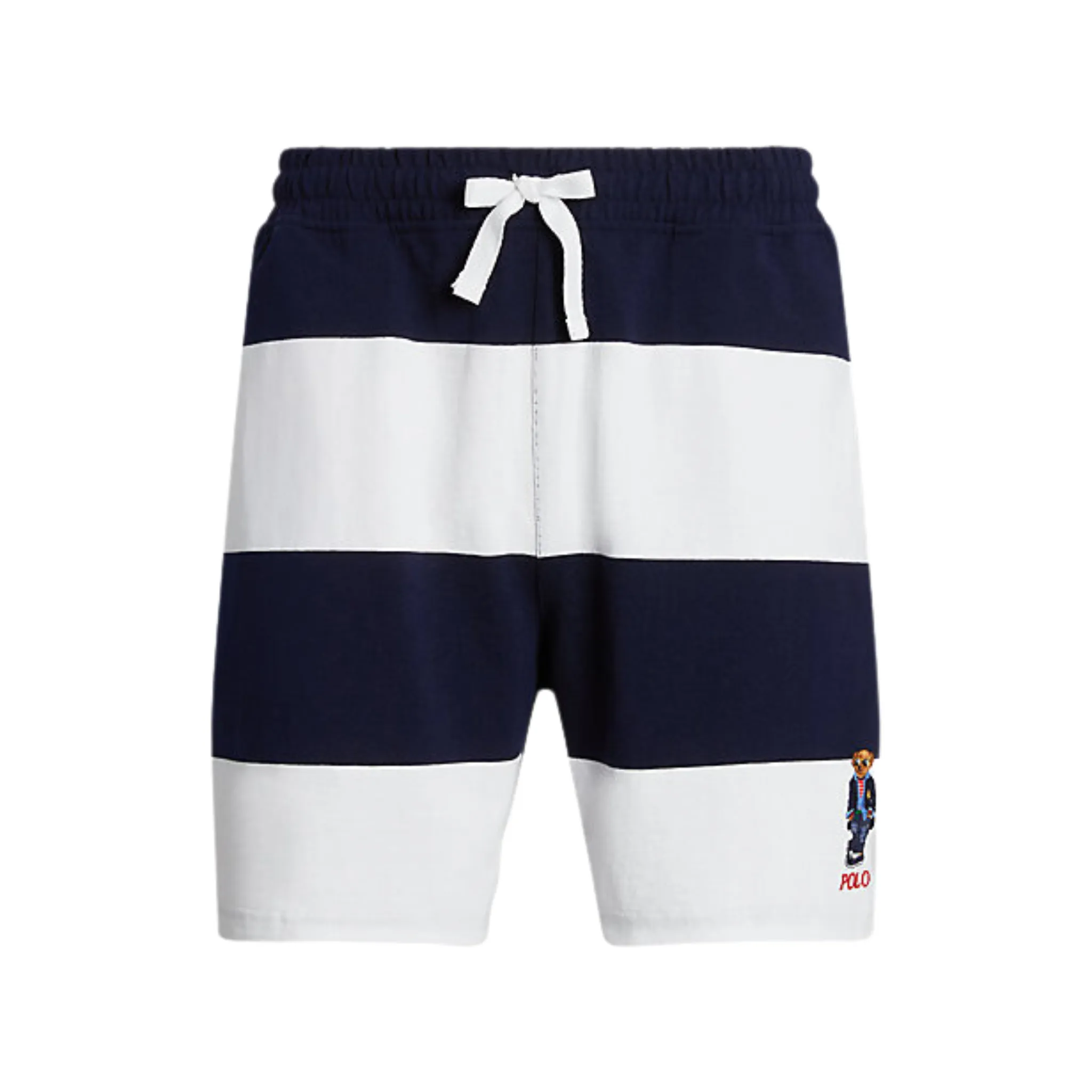 Polo Ralph Lauren 6-Inch Polo Bear Striped Jersey Short EcoFriendlyProduction