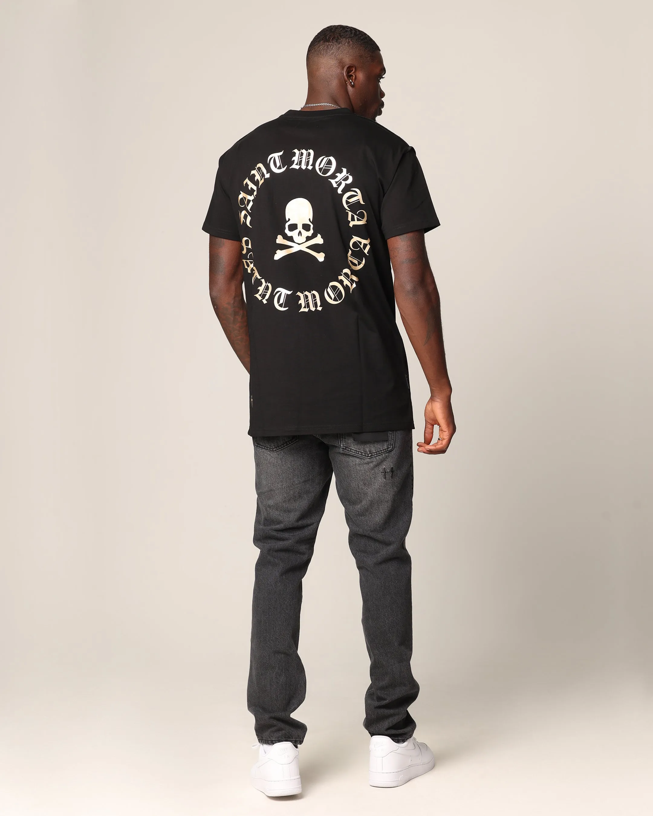 Light Fit Saint Morta Ceremonies Lafayette T-Shirt Black/Gold
