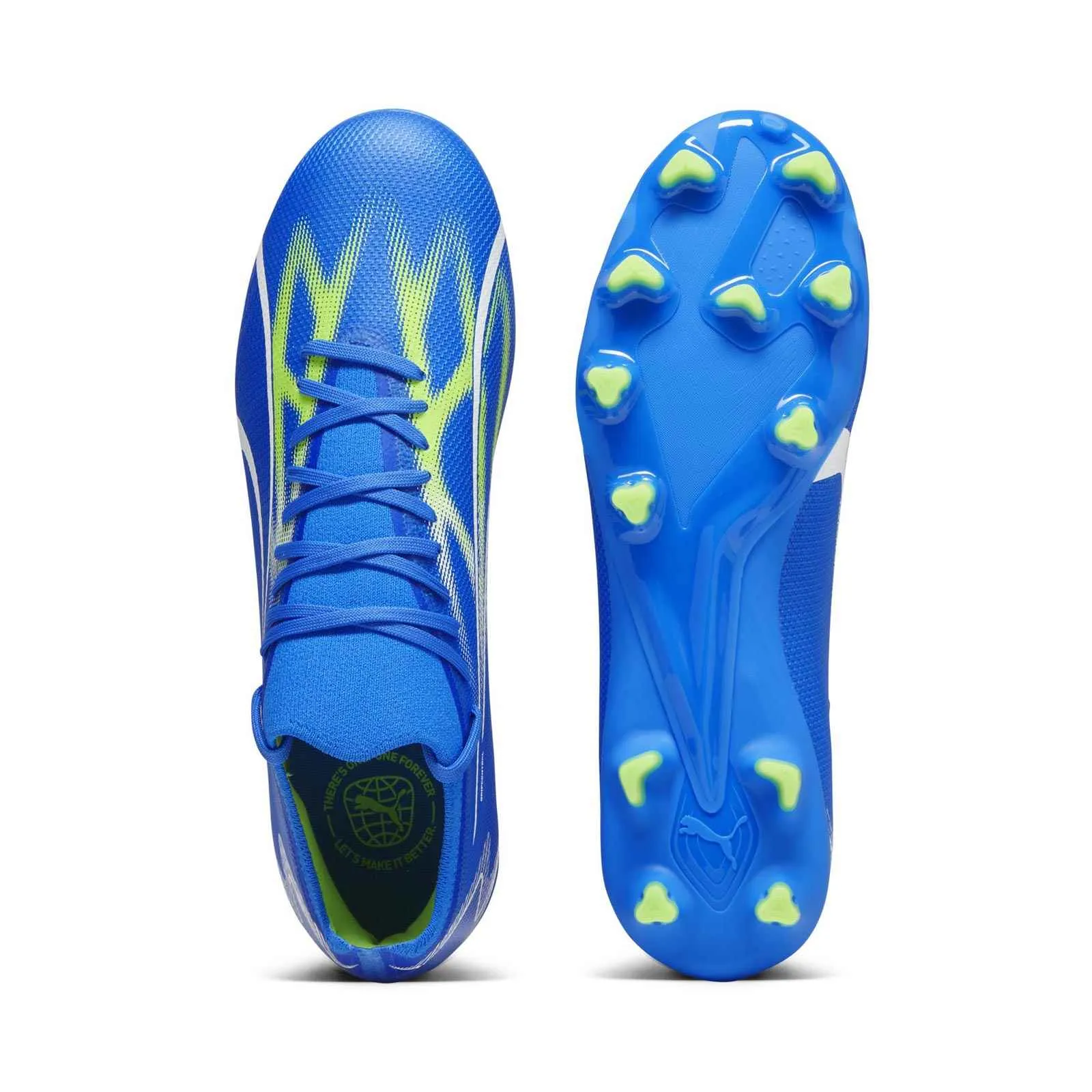 Puma Ultra Match FG/AG Football Boots adjustable straps shoes Breathable mesh upper
