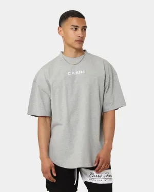 Washable fabric Effortless Fit Carr?? Grid Iron Oversized T-Shirt Grey Marle