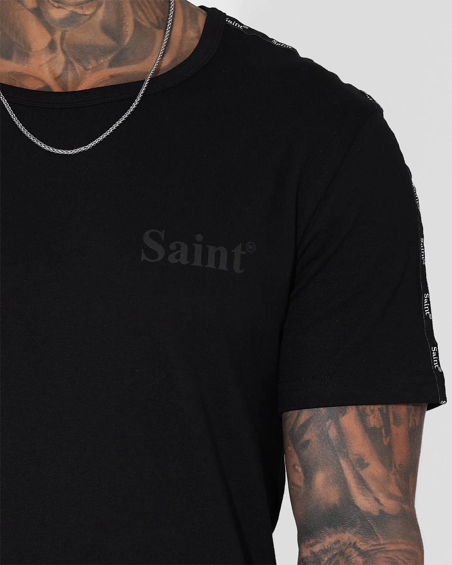 Adult Wear Limited Edition Saint Morta Numeraire Sport El Duplo T-Shirt Black/Black