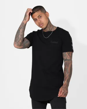 Saint Morta Numeraire Sport El Duplo T-Shirt Black/Black Bohemian style
