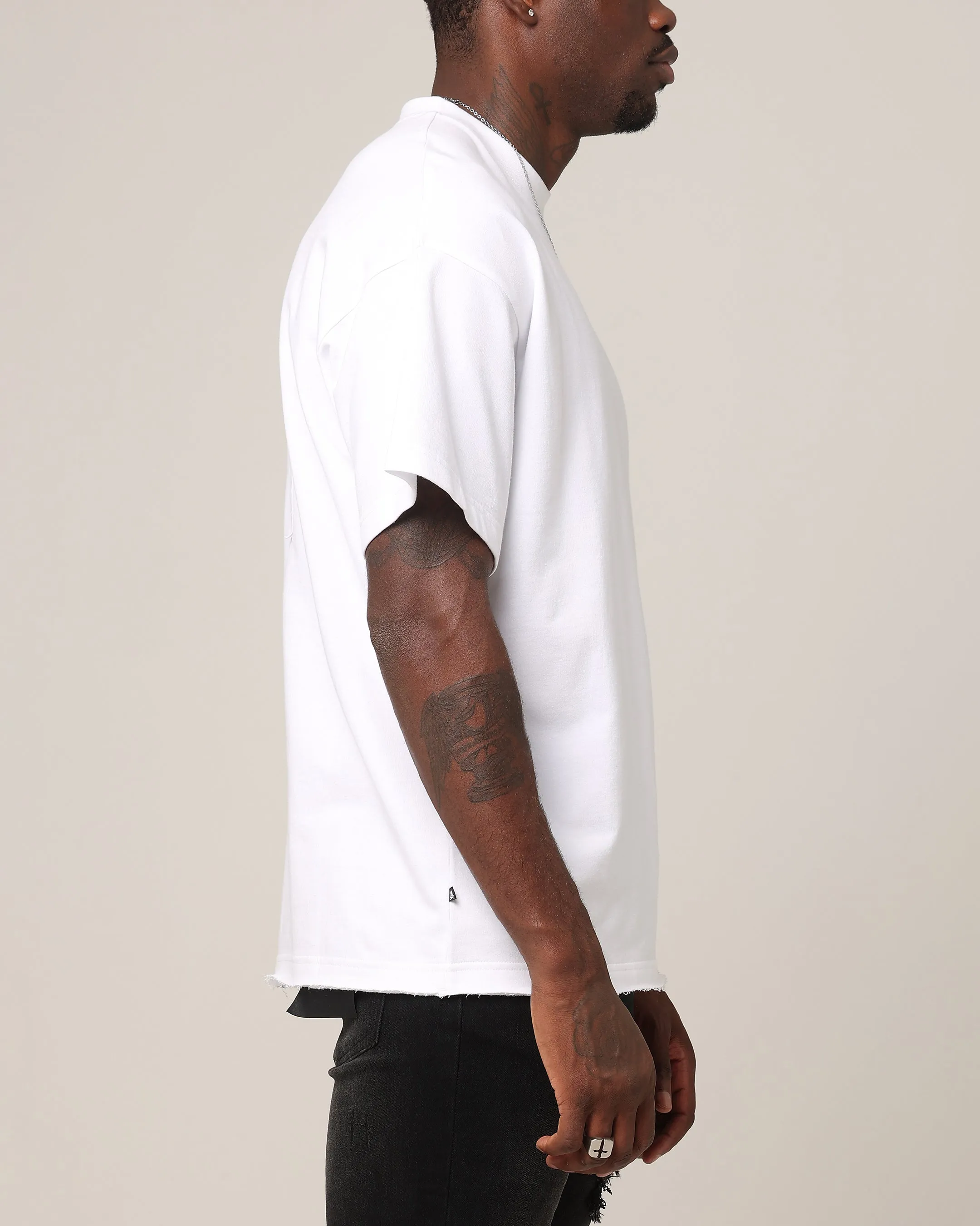 Saint Morta Dark Days Praetor T-Shirt White/White FlexibleKnit