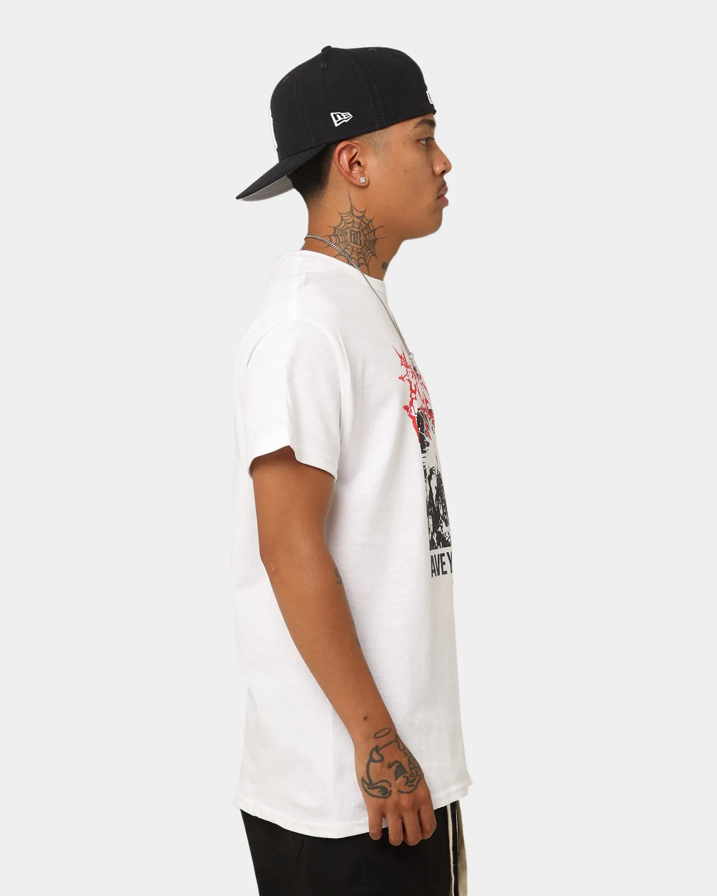 Rats Get Fat Save Your Soul T-Shirt White Recycled Polyester